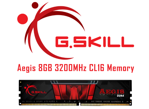 رم جی اسکیل Aegis 8GB DDR4 2400MHZ CL17