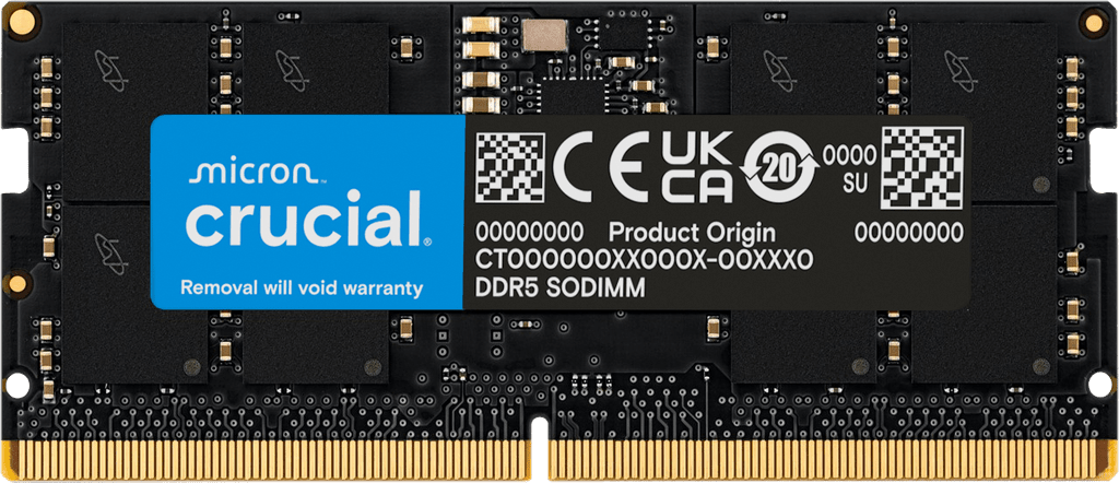 رم کروشیال 16GB DDR5-4800 SODIMM