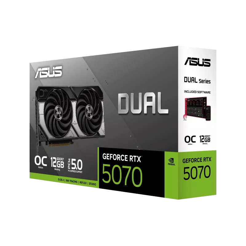 کارت گرافیک ایسوس مدل Dual GeForce RTX 5070 12GB OC - Image 6