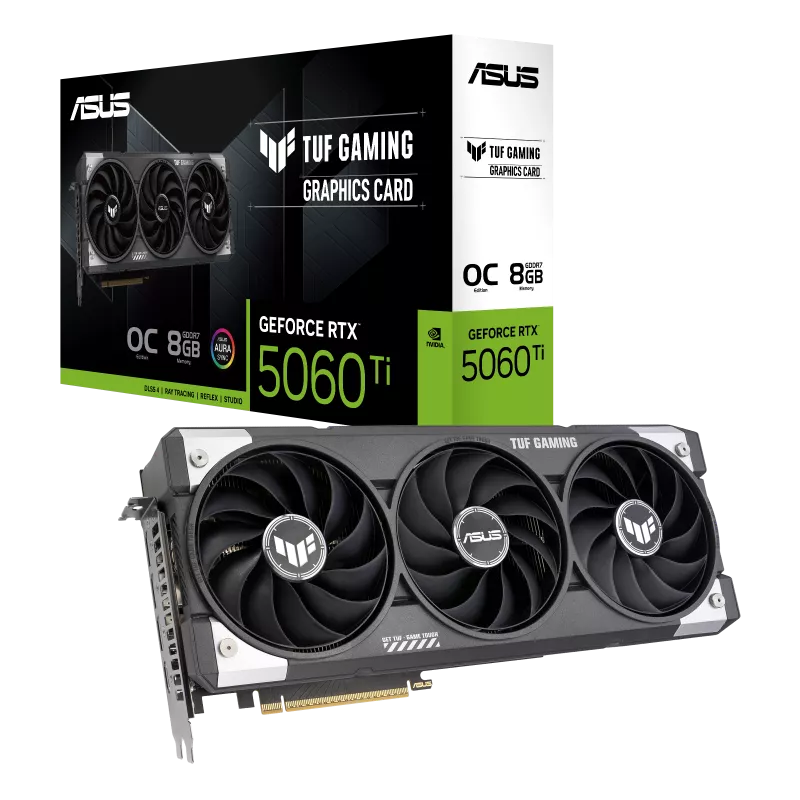 کارت گرافیک ایسوس TUF Gaming RTX 5060 TI OC 8GB