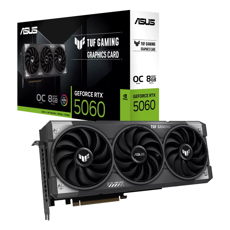 کارت گرافیک ایسوس مدل TUF Gaming GeForce RTX 5060 8GB OC
